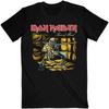 Camiseta de Banda de Rock Clássico Metal Iron Maiden Masculina Piece of Mind, Preta