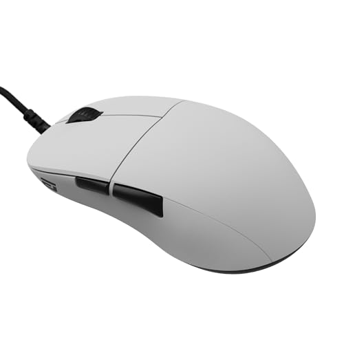 Endgame Gear XM2 8K Gaming Mouse, Wired, White, with Replacement 100% PTFE Mouse Skates (52g) - EGG-XM2-8K-WHT-JP