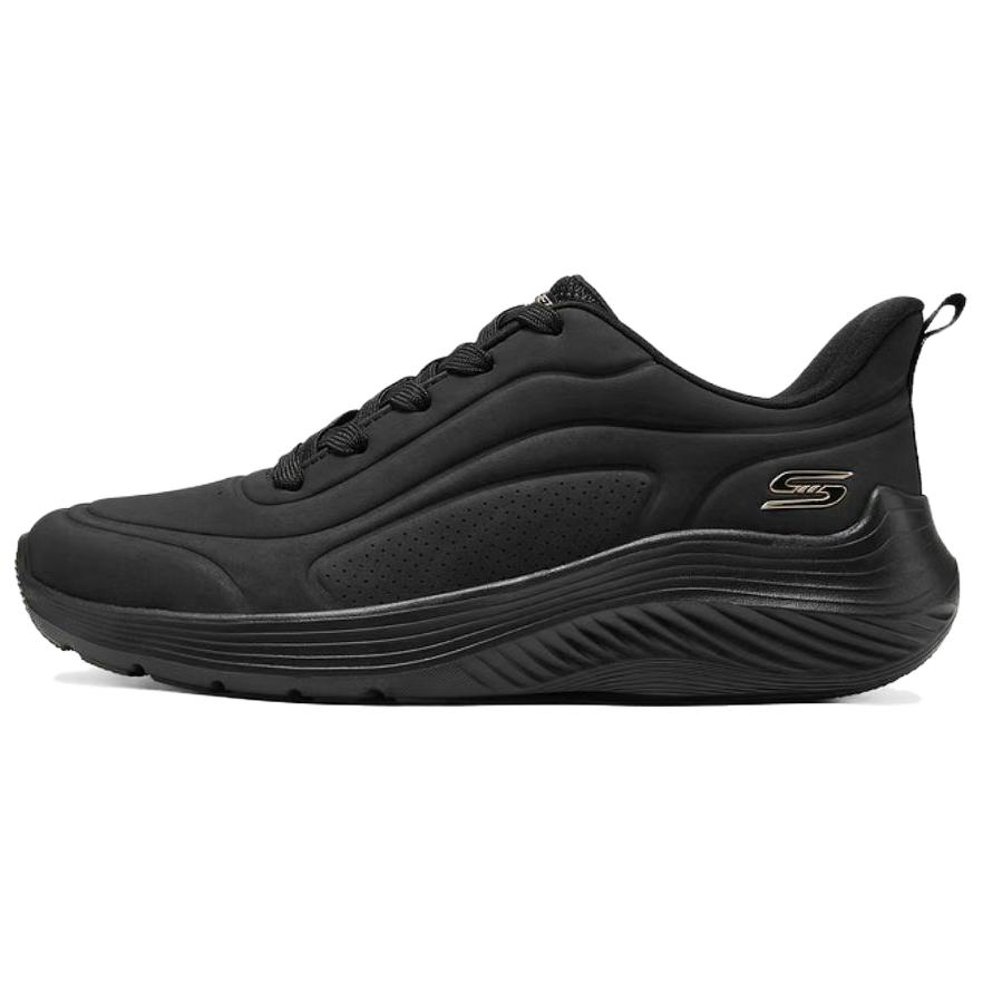 Skechers Bobs Sport Simple Comfortable Low-Top Casual Shoes Women sneakers Black 117485-BBK 36