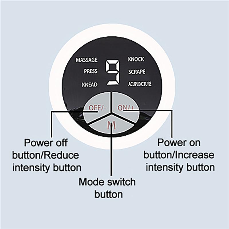 EMS Pulse Microcurrent Foot Acupoint Massage Slippers 6 Massage Modes Electric Foot Massage Slippers for Relax Relieve Pain Feet