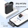 HO1 Lavalier Wireless Microphone - Dual Reception for Live Streaming, Mobile, Noise Reduction & Recording.