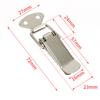 4PCS Latches 7.2*2.7cm Cold Rolled Steel High Quality Silver