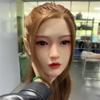 Ultra-realistic Silicone Hand-implanted Hair Semi-permanent Makeup Oral Sex  Head (detachable) Suitable for 135-172cm Sex Love Doll Accessory