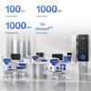 Deli AL107 Smart Glass Door Fingerprint Password Lock CN plug (adapter included)