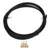 Mountain Bike Hydraulic Disc Brake Oil Hose Kit Connection Insert Heat Cold Resistant Nylon Braided for MAGURA