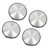 Universal 60mm Dia Black 5 Clips Car Wheel Center Tyre Hub Caps Cover Pack of 4