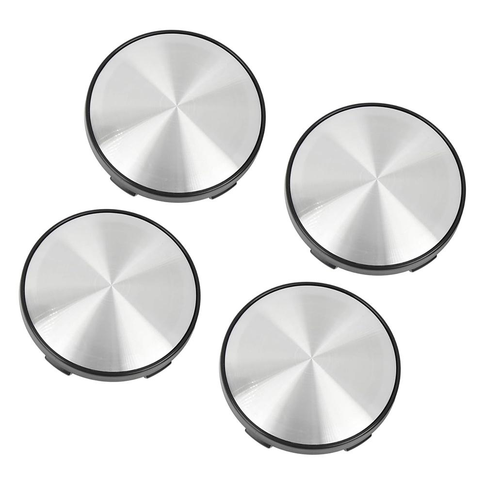 Universal 60mm Dia Black 5 Clips Car Wheel Center Tyre Hub Caps Cover Pack of 4