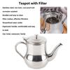 Stainless Steel Teapot with Filter Rusty Proof Oil Strainer Pot Pour Over Kettle  Homes