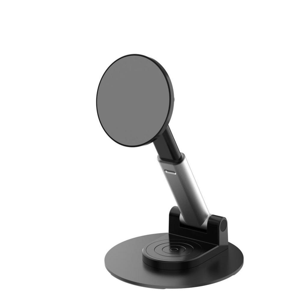 Magnetic Phone Holder: 360° Rotating Stand for MagSafe Tablets & Phones