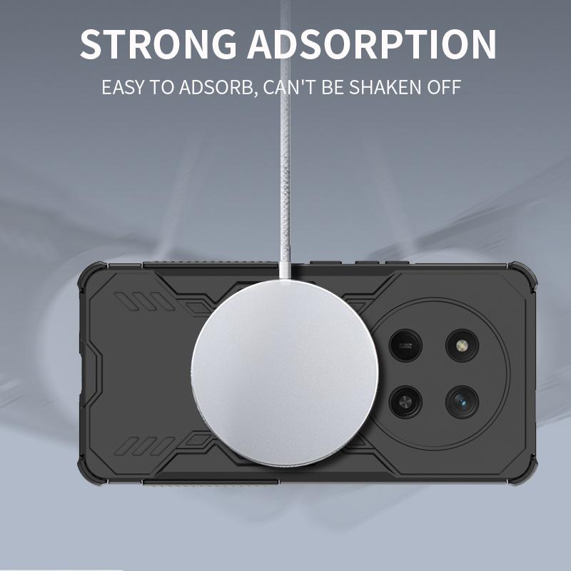 Armor Protective Heat Dissipation Phone Case For Huawei Honor 200 400 Pro X9C Magic 7 Lite Cover Magnetic Shockproof Shell
