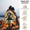 1pc, Jack Skellington Home Decor Blanket: A Cozy Halloween Gift for Your Living Room, Bedroom, or Outdoor Adventures, Flannel Throw Blanket, Perfect f