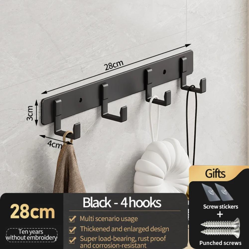 Hooks for Hanging Clothes at the Entrance Door, Hanging Hangers on the Wall, and Strong Hooks for the Wardrobe