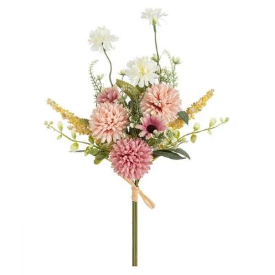 Bulbous Shape Bulbous Chrysanthemum Silk Material Wedding Bouquet Bridal Bouquet  Room Decoration