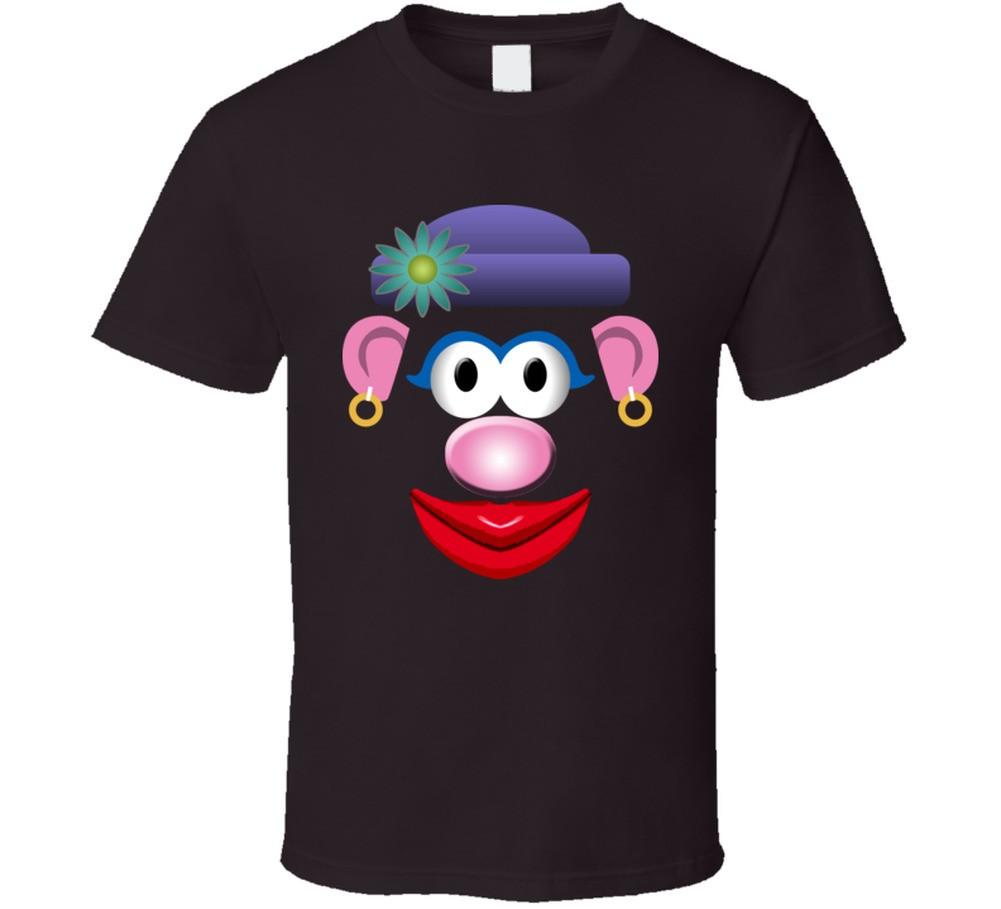 Mrs Potato Head Toy Face T Shirt