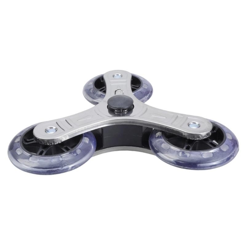 PU Wheel with Stable Triangle Structure Multifunction  Stair Climbing Wheel Upgrades for Foldable Cart & Utility Cart