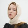 [Brown Hat]_Pearl Detail Ear Muffler - Ivory