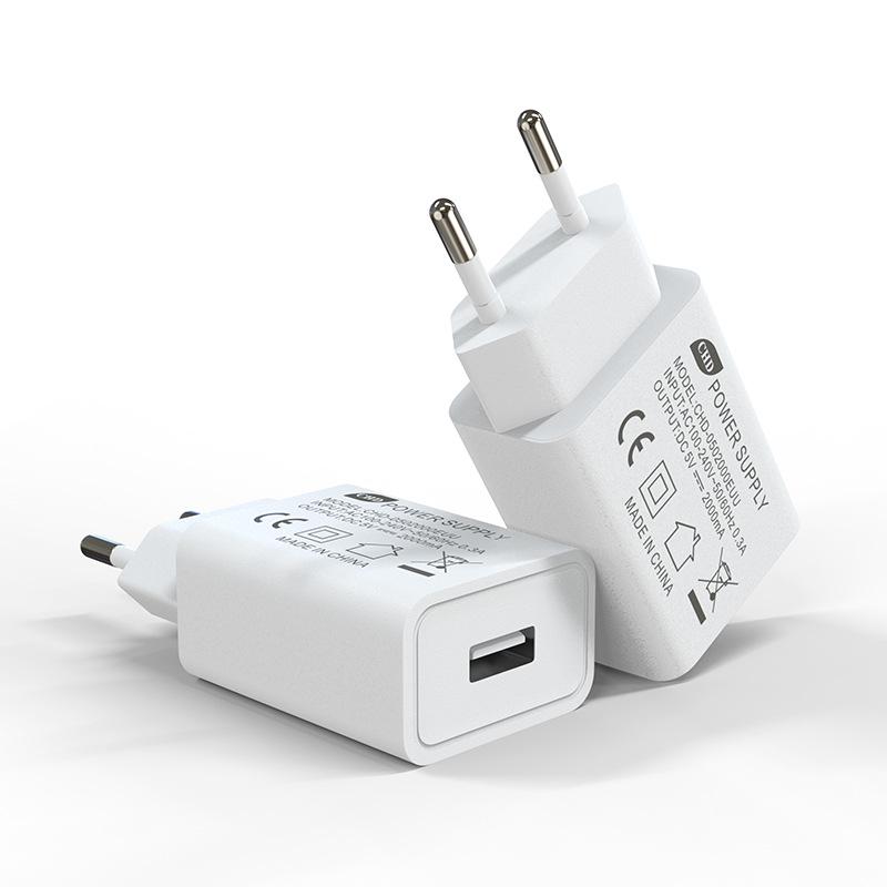 CE-zertifizierter 5V 2A EU-Standard USB-Ladegerätadapter