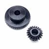 1:2 1M 20T 40T Straight Bevel Gear Metal Wheel 6/8/10mm 90 Degree Steel High Torque Transmission