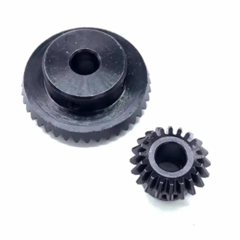 1:2 1M 20T 40T Straight Bevel Gear Metal Wheel 6/8/10mm 90 Degree Steel High Torque Transmission