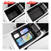 Smabee for Geely Galaxy E5 2024-2026 Center Console Armrest Box Car Storage Box Accessories Organizer Tidying Tray ABS Black