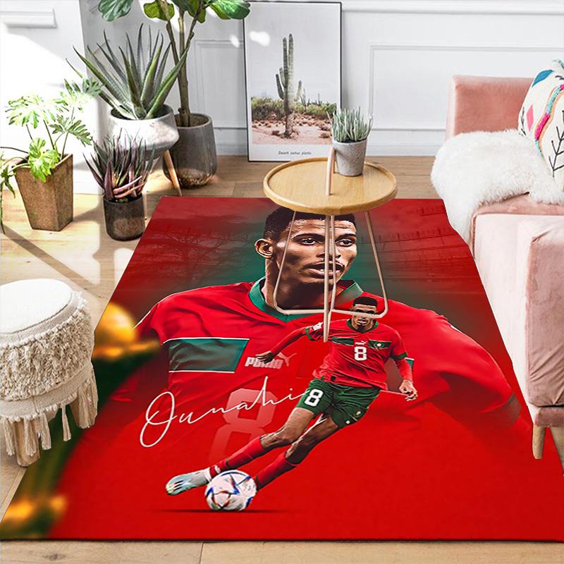 1pc Tottenham Hotspur Football Player Rug, Office Carpet Indoor Outdoor Entrance Doormat, Non-Slip Soft And Comfortable, Living Room. DT707086