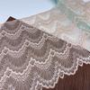 22.5cm Wide Beige Spandex Lace, DIY Sewing Vintage Stretch Lace Trim for Wedding, Lingerie, Bra, Underwear, Dress, Garment, Home Decor, Crafting