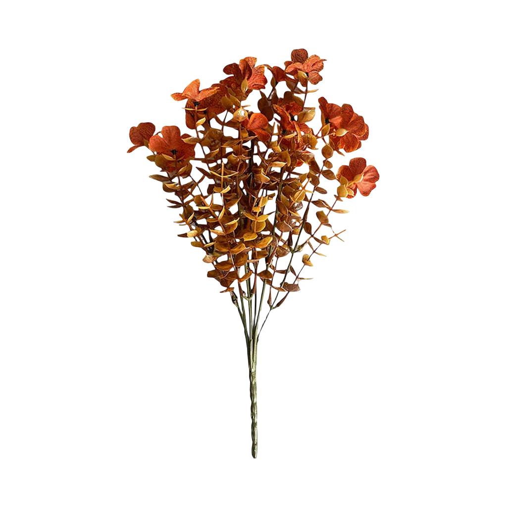 Artificial Flowers Outdoor Fall Imitation Green Plants For Porch Planters Thanksgiving Decoration - Fake Plants For Garden, Fireplace, Front Door