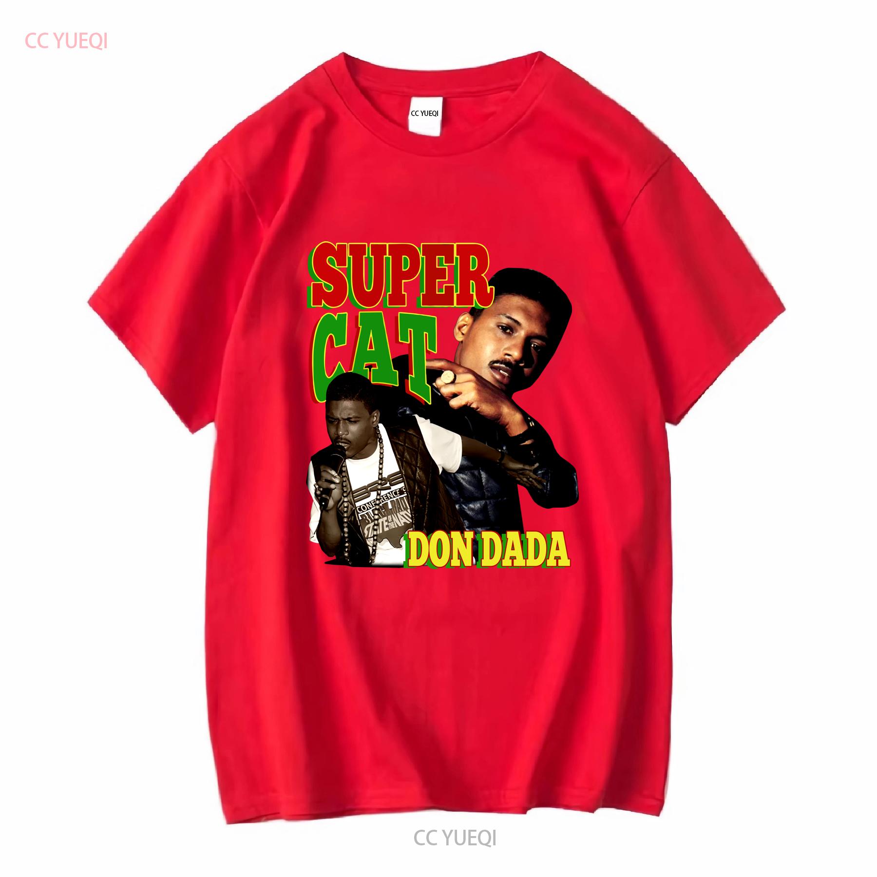 

Футболка Super Cat Don Dada 90-е хип-хоп Дэнсхолл Регги Даб Ска Запись Лейбл Ямайка Studio One длинный или короткий рукав винтаж S