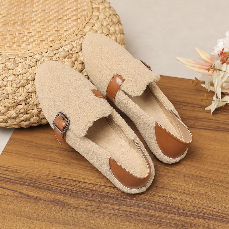 Кожаный ремень из меха ягненка — фото 5