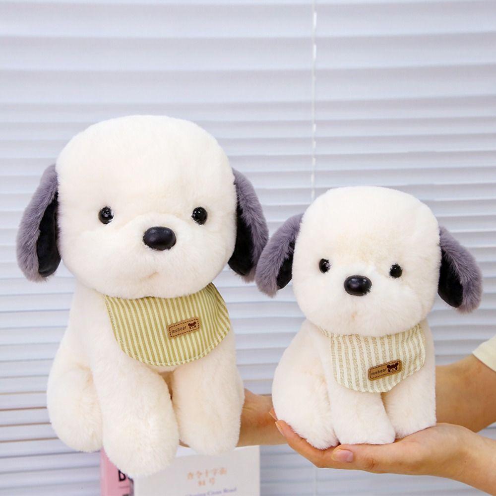 PP Cotton Cartoon Dog Plush Toys Interactive Stuffed Animal Dog Doll  Home Decor