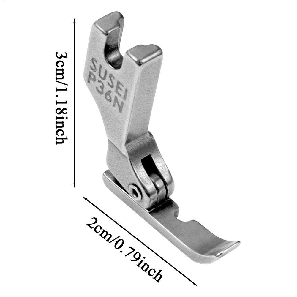 

Аксессуары для швейных машин Детали Лапка для потайной молнии для промышленной машины Односторонняя потайная плоскошовная машина Односторонняя