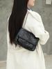 Luxury Oil Wax Leather Retro Chain Messenger Bag - Women's Genuine Leather Classic Trend