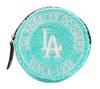 Circle Logo Pattern Pouch