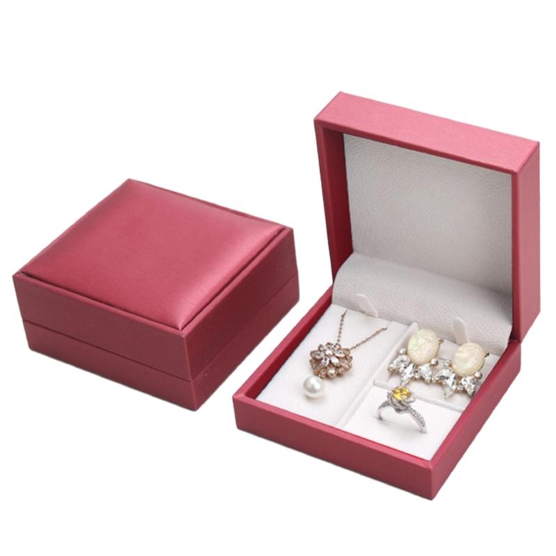 Stylish Alloy Accessory Storage Case Convenient Jewelry Display Box Jewelry Packaging Box for Elegant Gift Presentation