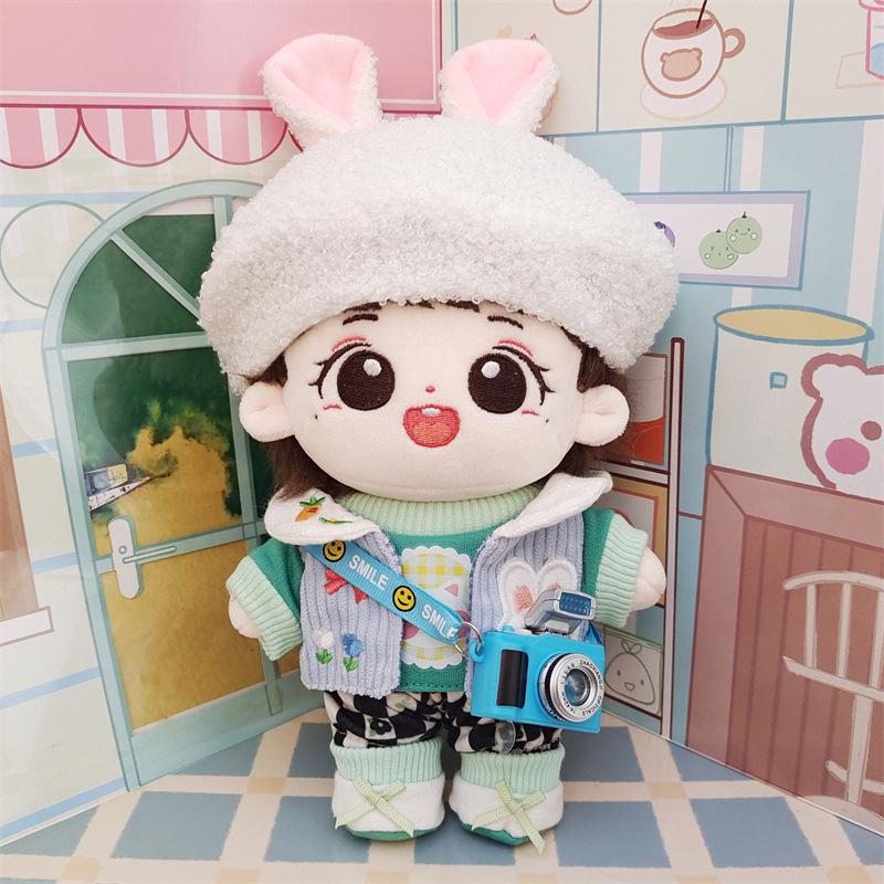 Sun Yingsha 20cm Plush Star Doll - Cute Holiday Toy Gift