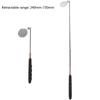 Stainless Steel Telescoping Inspection Mirror Extends 24-73cm Inspection Tool  Automotive