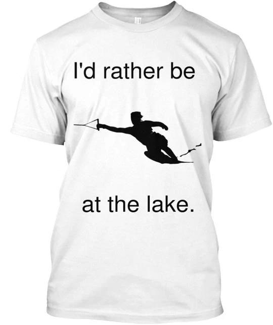 I d Rather Be At The Lake TTshirt Made in the USA Size S to 5XL 4XL