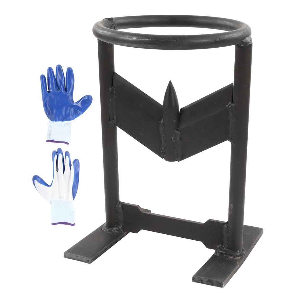 Firewood Splitter Sharply Blade Efficient Wood Separating Safe Weather Proof Coated Manual Wood