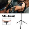 Height Adjustable Tattoo Armrest Tripod Stand with Soft Sponge Pad Portable Tattoo Arm Leg Rest
