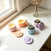 Silicone Container Casting Molds Two-Part for Creating a Matching Lid and Body with Waxes, Plasters, or Resins Crafts