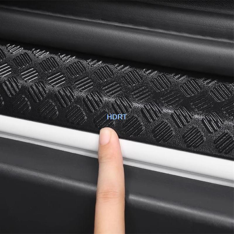 For Land Rover Defender 90/110/130 2020 + Car Styling Door Sill Threshold Scuff Welcome Pedal Cover Accessories Exterior Sticker