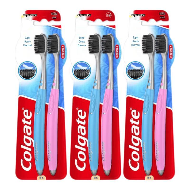 Colgate Charcoal Soft Bristle Toothbrush