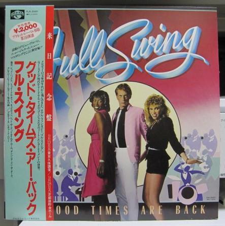 

LP Record FULL SWING - Good Times Are Back PLR20001 PLANET 1982 Japan Obi Jazz Used