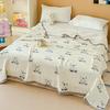 Little Koala Seersucker Six-Layer Cotton Gauze Summer Blanket