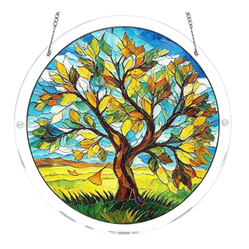 Acrylic Puzzle Window Decoration, 83-piece Acrylic Puzzle Garden Decoration, Birthday Gift Home Decor.