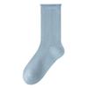 Summer Stacking Socks, Women's Ice Silk Cotton Breathable Mid-leg Socks, Anti-odor and Sweat-absorbing Thin Style