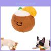 New Korean Style Pet Toy Coconut Ball With Sound Plush Material 31g Weight