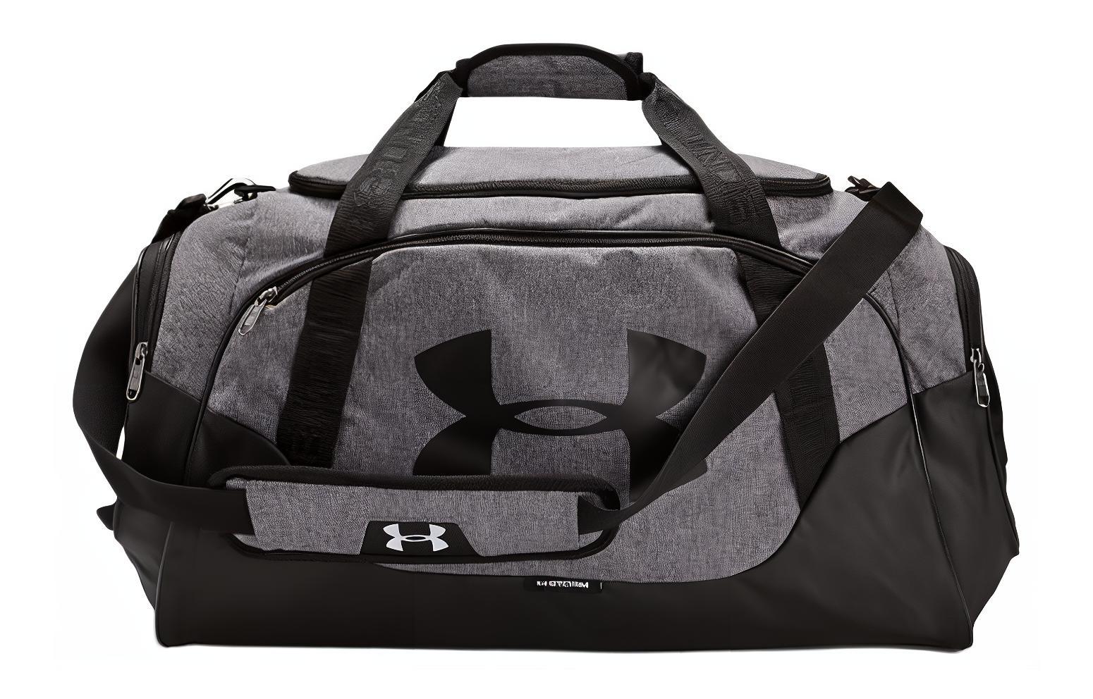 Under Armour 53л Полиэстер Дорожная сумка Унисекс Серый Черный 1300213-042 Medium