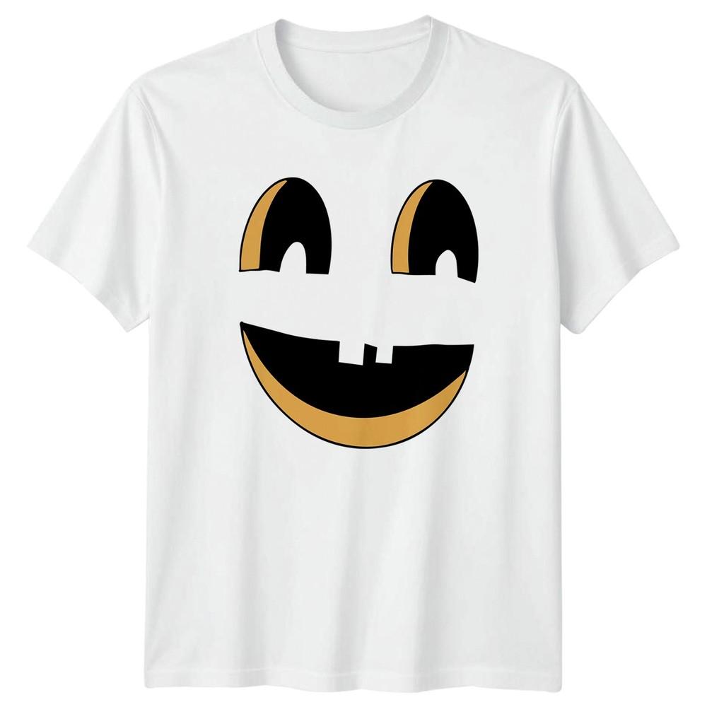 Pumpkin Face TShirt Jack O Lantern Halloween Gift For Him And Her S