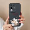 New Case For Vivo Y19S V30 V40e V50 Y04 T4x iQOO Z9s Y29 Y29S Y39 S19 Pro V40 Lite(IDN) Lovely Owl Kitten Slim Silicone Shockproof Shell For Vivo Capa